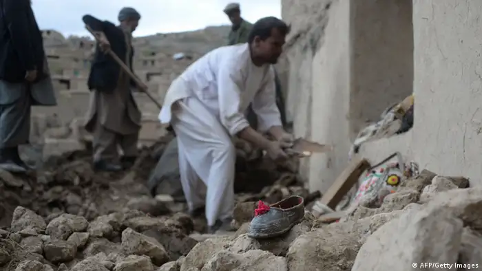 Afghanistan Erdrutsch Naturkatastrophe