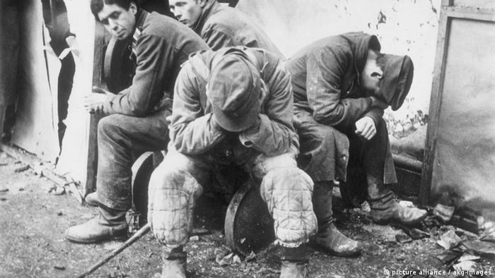 2. Weltkrieg erschöpfte deutsche Kriegsgefangene