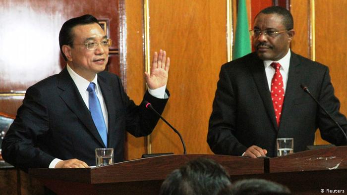 Li Keqiang Präsident China Besuch in Äthiopien mit Hailemariam Desalegn 