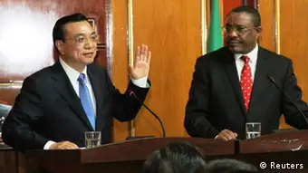 Li Keqiang Präsident China Besuch in Äthiopien mit Hailemariam Desalegn