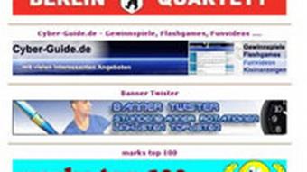 Screenshot mit Internet-Werbebannern
