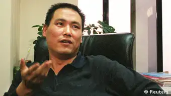 China Anwalt Pu Zhiqiang Festnahme Archivbild 2004