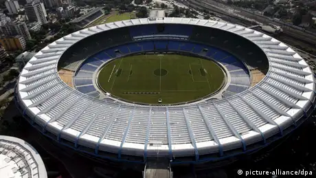 Fußball WM 2014 Brasilien Stadien Rio Maracana Stadion
