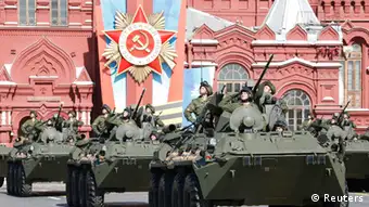Bildergalerie Siegesparade in Moskau 09.05.2014