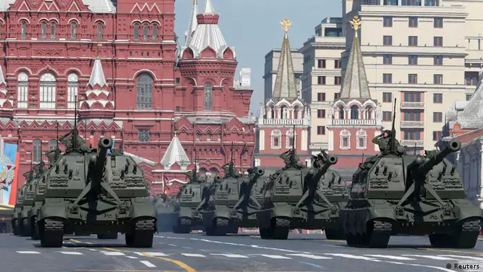 Bildergalerie Siegesparade in Moskau 09.05.2014