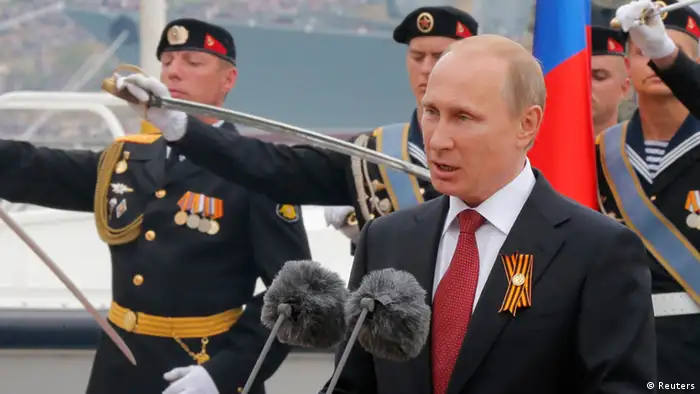 Putin Rede Siegesfeier in Sewastopol 09.05.2014