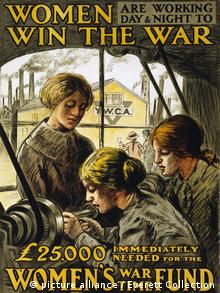 Plakat Women are working day & night to win the war