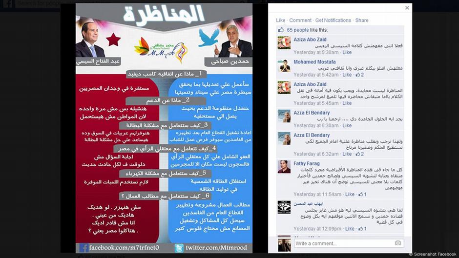 عايزين مناظرة شعار يطالب به الشباب المصري المرشحين سياسة واقتصاد تحليلات معمقة بمنظور أوسع من Dw Dw 10 05 2014