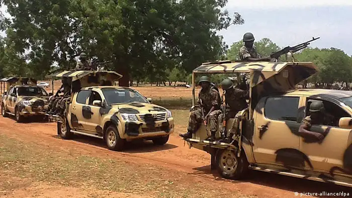 Nigeria Soldaten Militär Boko Haram