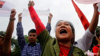 Vietnam Demonstration Anti China Protest 11.5.14