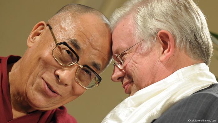 Dalaï Lama et Roland Koch