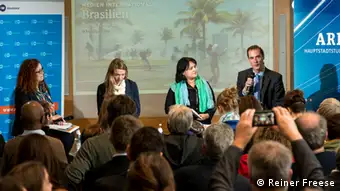 Veranstaltung Medien International Brasilien im ARD-Hauptstadtstudio (Foto: Reiner Freese).