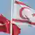 Flaggen Türkei Nordzypern