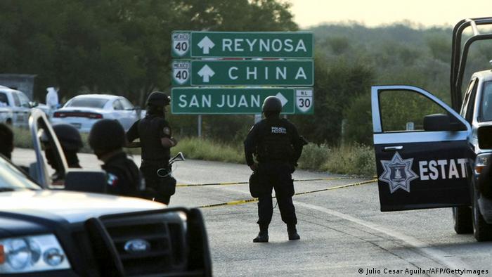 Symbolbild Mexiko Drogenkrieg Grenze USA Reynosa