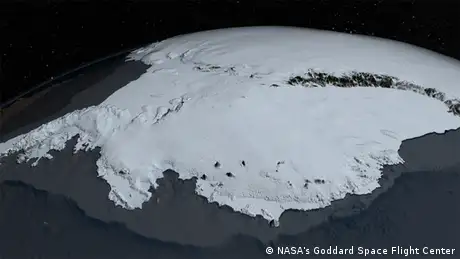 Antarktis Karte NASA