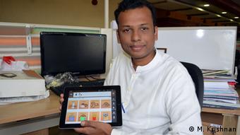 Ajit Narayanan mengembangkan app Avaz, yang berarti 'suara' dalam bahasa Hindi