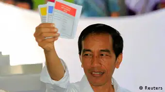 Indonesien Wahl Joko Widodo