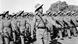 Gurkha Soldaten aus Nepal 1950 - Bildunterschrift:circa 1950: A troop of Nepalese Gurkhas marching in formation in India. (Photo by Three Lions/Getty Images) Gurkha Soldaten aus Nepal 1950 - Bildunterschrift:circa 1950: A troop of Nepalese Gurkhas marching in formation in India. (Photo by Three Lions/Getty Images)
