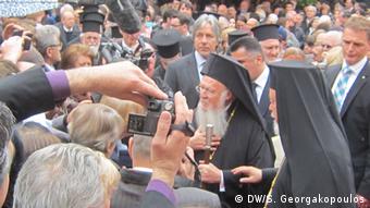 Υποδοχή του Οικουμενικού Πατριάρχη στην Μητρόπολη Γερμανίας (13.05.2014)