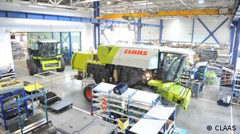 Завод сельхозтехники Claas в Краснодаре