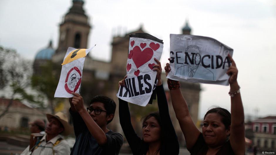 Guatemala implican a exgeneral en genocidio de 1.442 ixiles DW 28