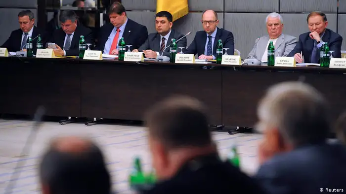 Ukraine Runder Tisch Friedensgespräche 17.5.2014