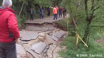 Flood-ravaged Gracanica (Photo: Mirsad Camdzic)