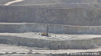 Myanmar copper mine in Monywa