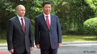 China Wladimir Putin und Xi Jinping 20.05.2014