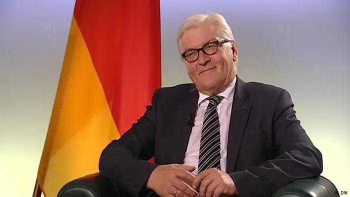 Deutschland Deutsche Welle Review 2014 DW-Interview mit Frank Walter Steinmeier