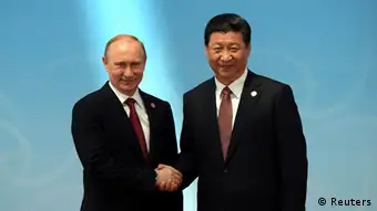Putin und Xi beim CICA Gipfel Shanghai 21.05.2014
