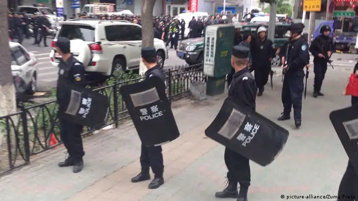 China Anschlag auf einen Markt in Ürümqi 22.05.2014