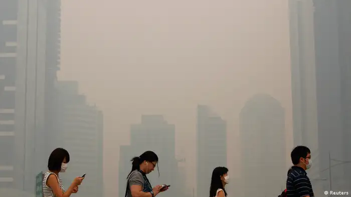 Smog in Singapore
