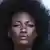 Symbolbild Schwarze Frau mit Afro