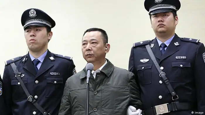 China Wirtschaft Todesstrafe für Liu Han