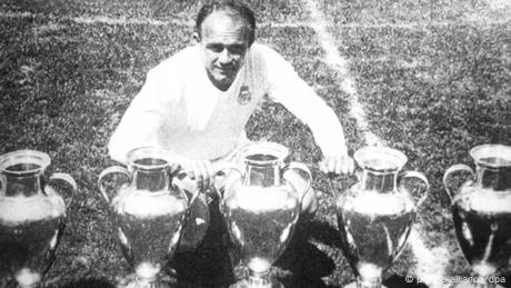 Stürmer-Star Alfredo di Stefano Real Madrid 1961