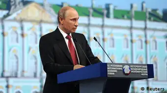 Putin Wirtschaftsforum St. Petersburg SPIEF 23.05.2014