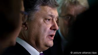 Portrait von Petro Poroschenko (Foto: Soeren Stache/dpa)