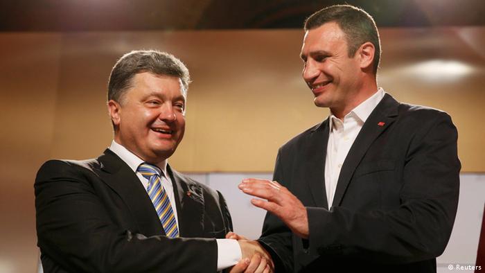 Präsidentschaftswahlen in der Ukraine Poroschenko und Klitschko 25.05.2014