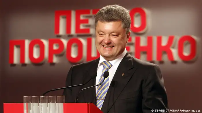 Präsidentschaftswahlen in der Ukraine Poroschenko 25.05.2014