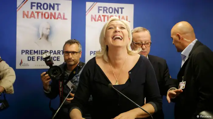 EU Parlamentswahl 25.05.2014 Frankreich Front National