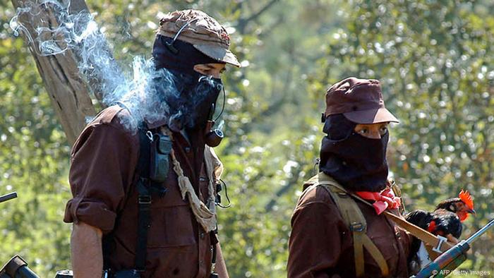 Mexiko Anführer der Zapatisten Comandante Marcos