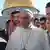 Papst Franziskus trifft den Mufti von Jerusalem, links im Bild (Foto: Getty Images)