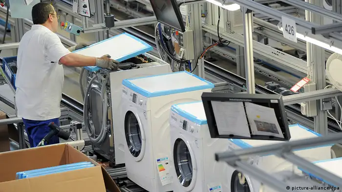 Deutschland Wirtschaft Bosch Siemens Hausgeräte Montage
