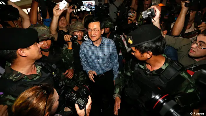 Thailand Ex-Minister Chaturon Chaisang Festnahme 27.05.2014
