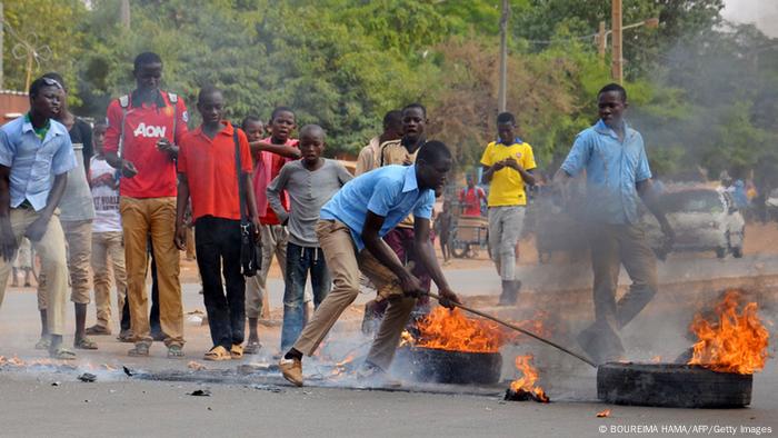 Unruhen in Niger (Foto: BOUREIMA HAMA/AFP/Getty Images)