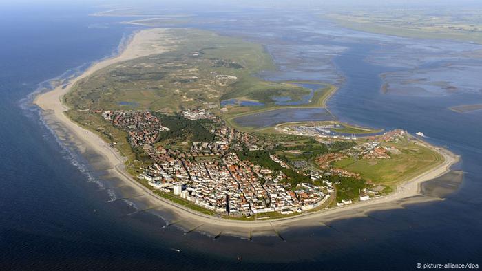Luftaufnahme von Norderney