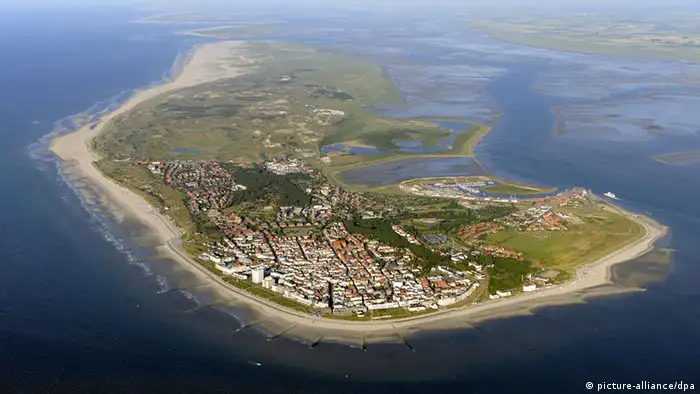 Luftaufnahme von Norderney