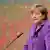 Канцлерка Німеччини Анґела Меркель на відкритті виставки, присвяченої Першій світовій війні, у Берліні