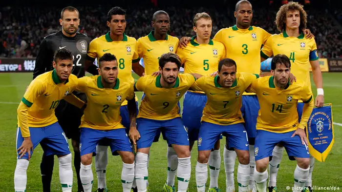 Interaktiver WM-Check 2014 Mannschaft Brasilien